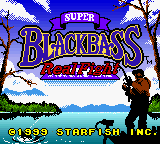 Super Black Bass - Real Fight (Japan) Title Screen